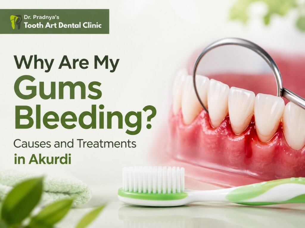 bleeding gums causes dentist Akurdi